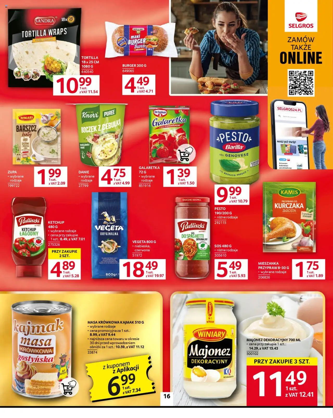 Selgros cash&carry Gazetka od 11.09.2025 | Strona: 18 | Produkty: Pesto, Fresco, Majonez, Sos