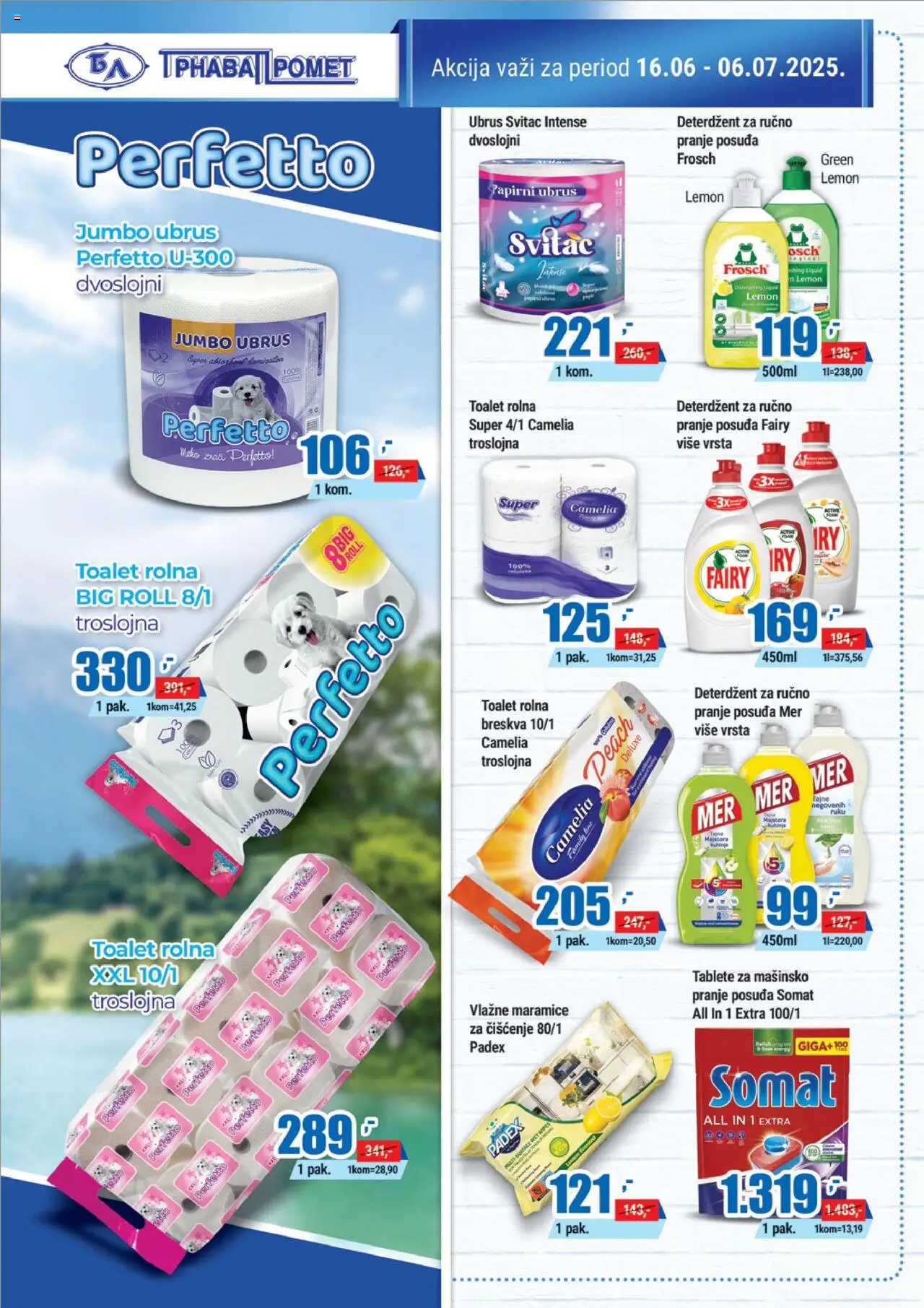 Trnava Promet katalog - važi od 16.06.2025 | Strana: 22 | Proizvode: Deterdžent, Ubrus, Breskva, Vlažne maramice