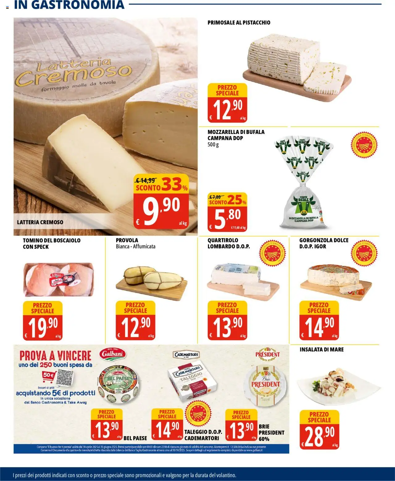 Volantino Tigros del 04.06.2025 | Pagina: 8 | Prodotti: Speck, Mozzarella, Formaggio, Provola