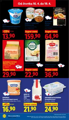 Náhled letáku BOHEMILK Opočenský jogurt ovocný, 150 g, broskev-meruňka od 16.04.2026 | Strana: 14