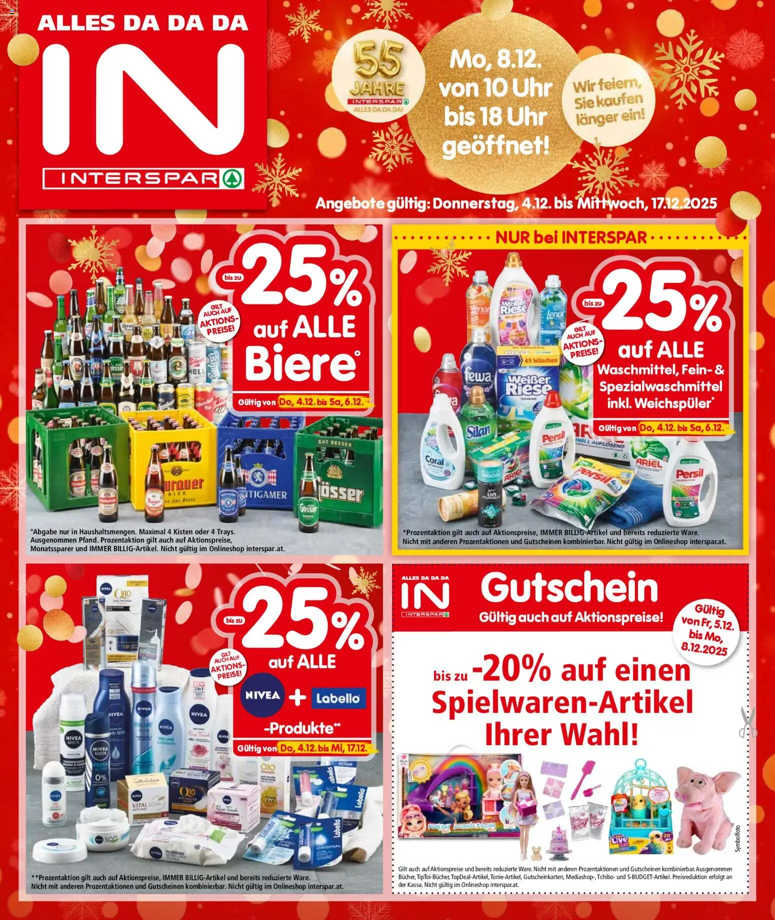 Interspar Flugblatt - Steiermark gültig ab 04.12.2025 | Seite: 1