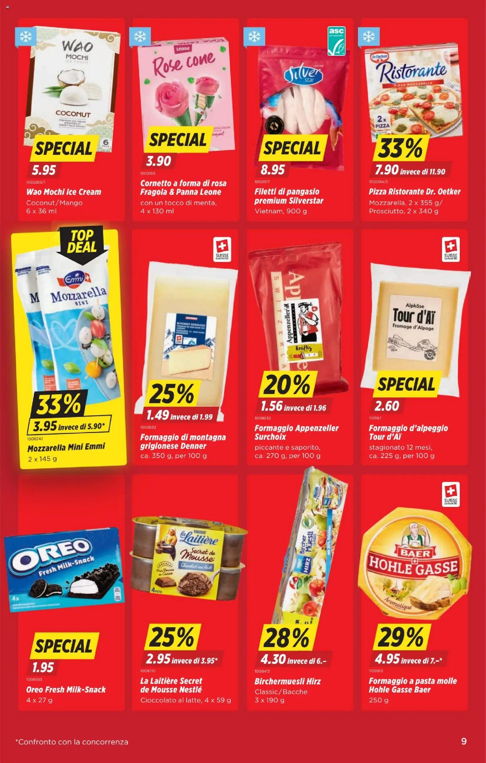 Denner Aktionen IT – gültig ab 12.02.2026 | Seite: 9 | Produkte: Pizza, Pasta