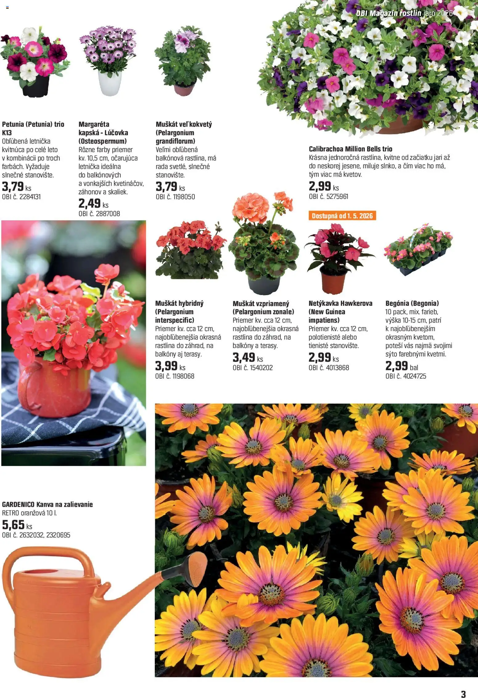 Nové OBI akcie – leták je platný od 15.04.2026 | Strana: 3