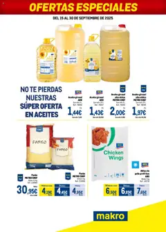Vista previa Makro - Oferta especial septiembre Levante válido desde el 15.09.2025