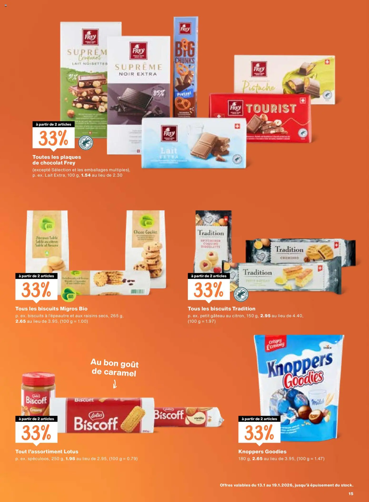 Migros Aktionen FR – gültig ab 13.01.2026 | Seite: 15