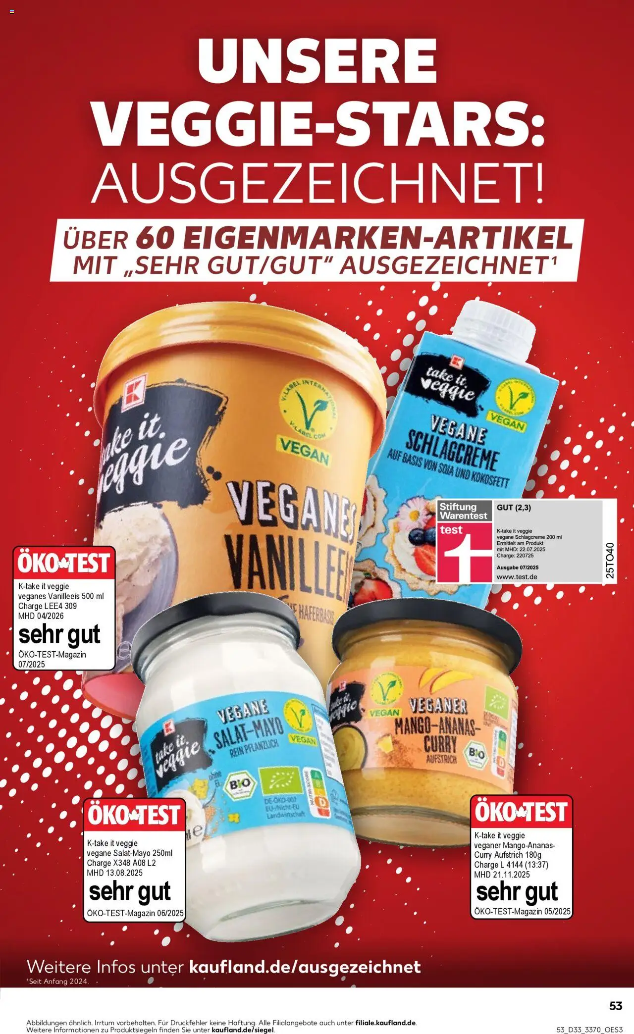Kaufland Prospekt 	 - gültig ab dem 14.08.2025 | Seite: 53 | Produkte: Mayonnaise