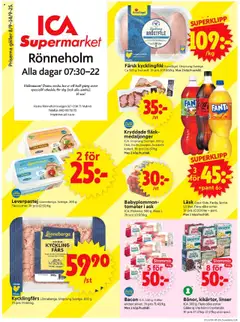 ICA Supermarket - Malmö - Förhandsvisning av reklamblad från butik ICA Supermarket aktuell från 08.09.2025