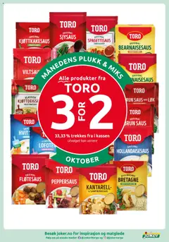 Forhåndsvisning av TORO RUN SAUS MED LØK, Passer til kjøtt gyldig fra 14.10.2025 | Side: 4