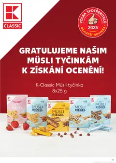 Kaufland leták od 09.07.2025 | Strana: 73 | Produkty: Müsli, Müsli tyčinka