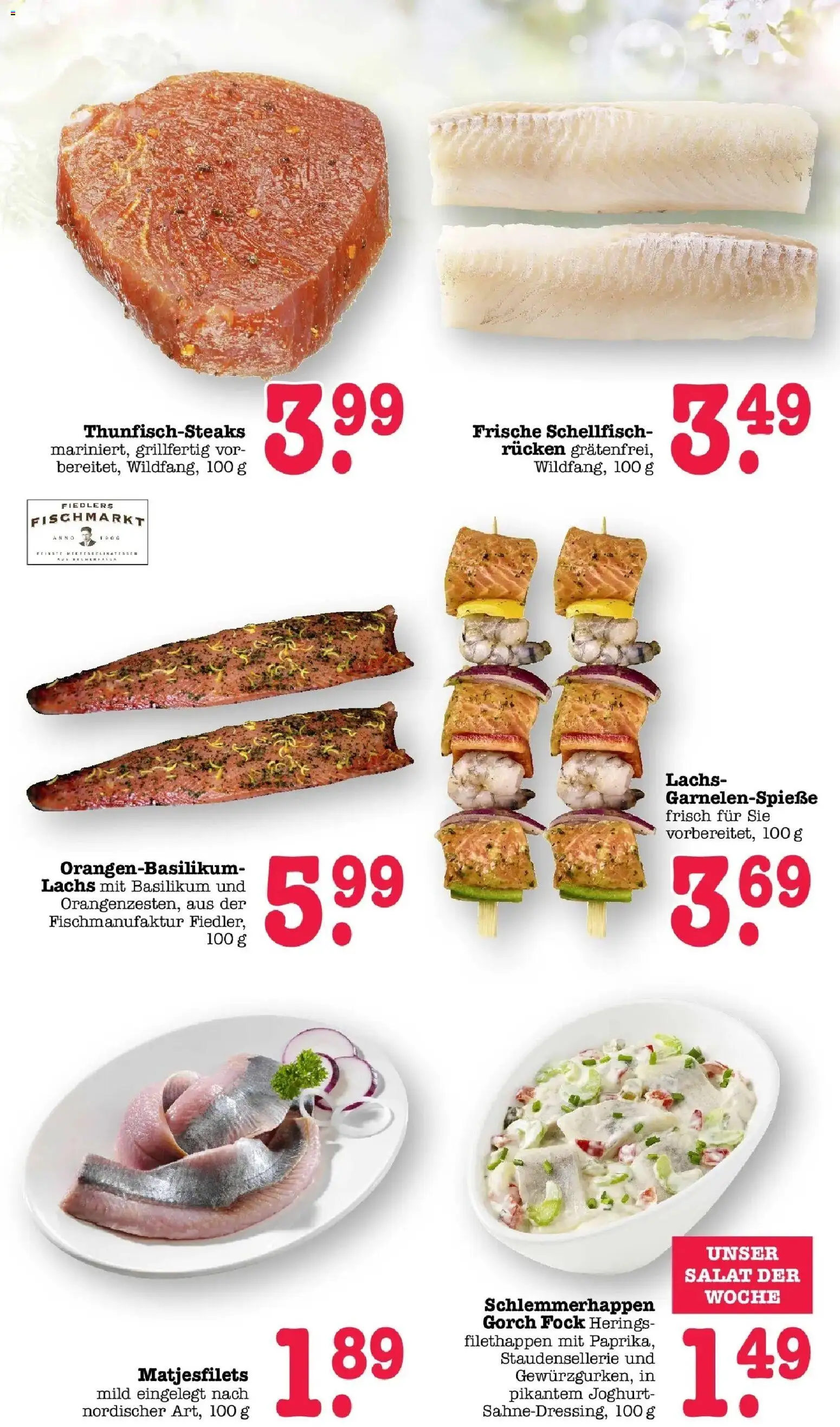 E center Prospekt Heidelberg	 – gültig ab 23.03.2026 | Seite: 16 | Produkte: Joghurt, Lachs, Salat