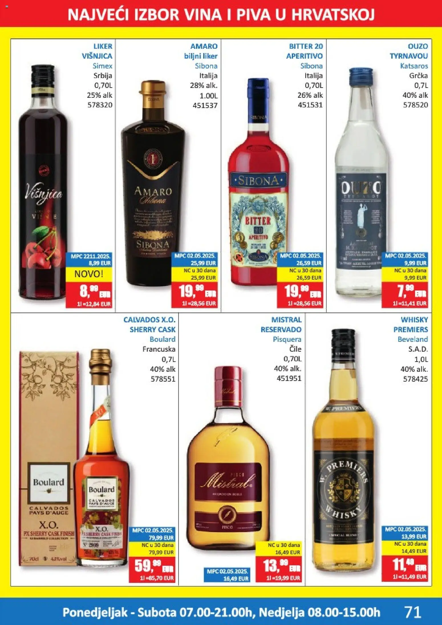 Vrutak katalog | vrijedi od 15.12.2025 | Stranica: 71 | Proizvodi: Whisky, Liker, Finish