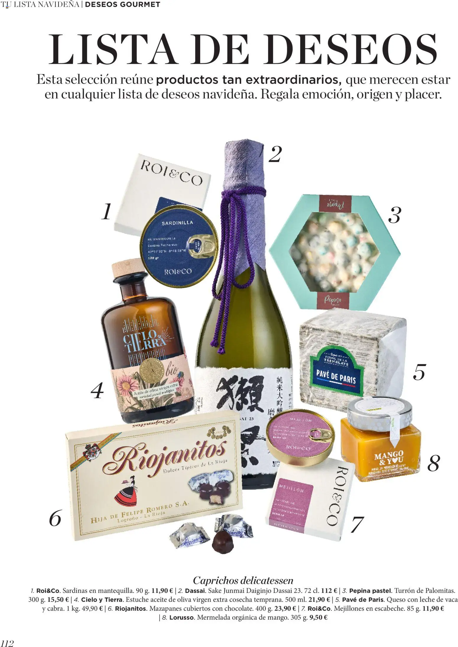 El Corte Inglés ofertas │ válido desde el 19.11.2025 | Página: 112 | Productos: Leche, Queso, Aceite, Ρούτερ