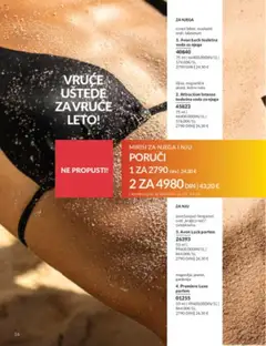AVON katalog - važi od 01.08.2025 | Strana: 16 | Proizvode: Parfem, Toaletna voda, Voda