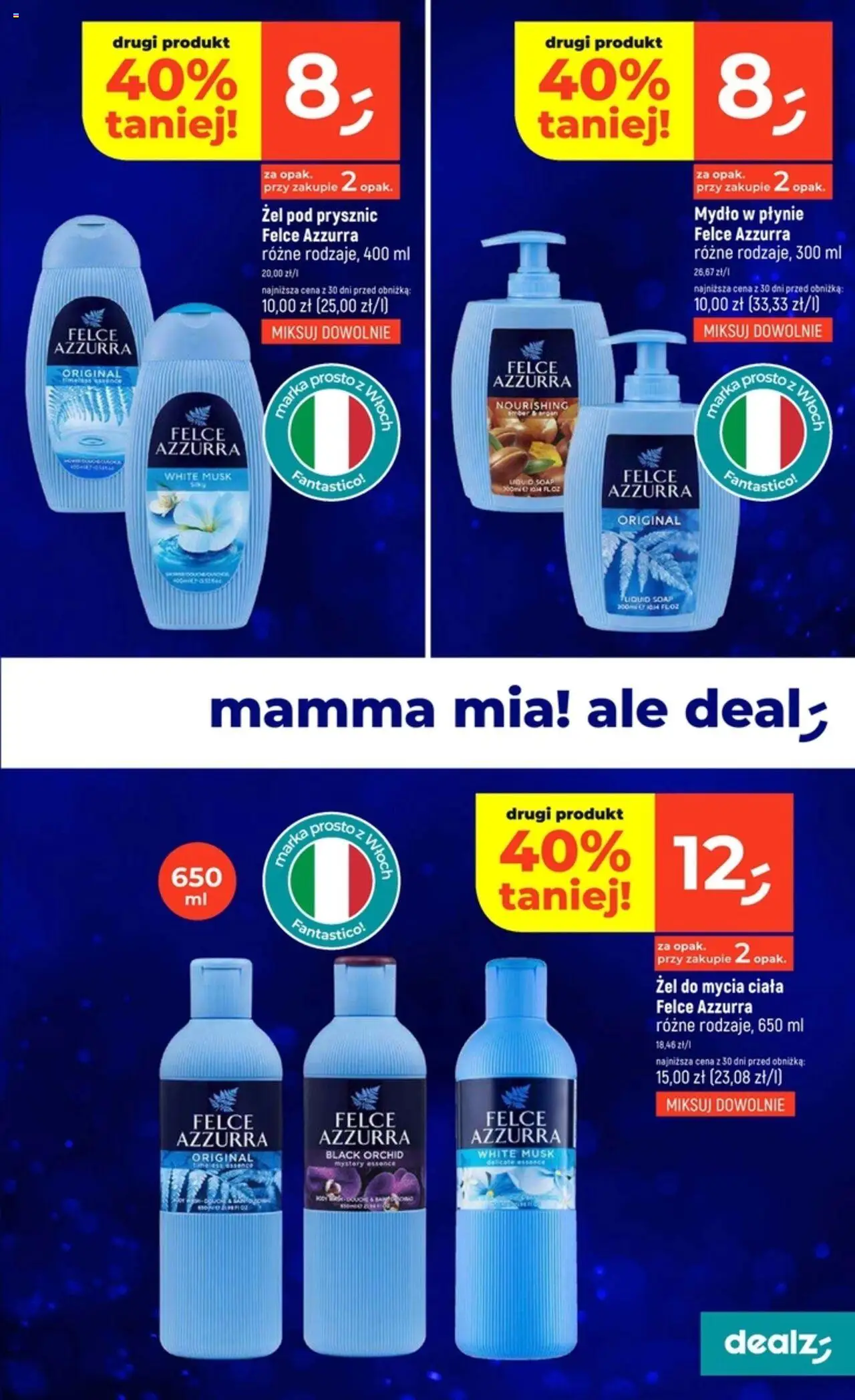 Dealz Gazetka od 07.08.2025 | Strona: 7 | Produkty: Mydło w płynie, Prysznic, Mydło, Żel pod prysznic