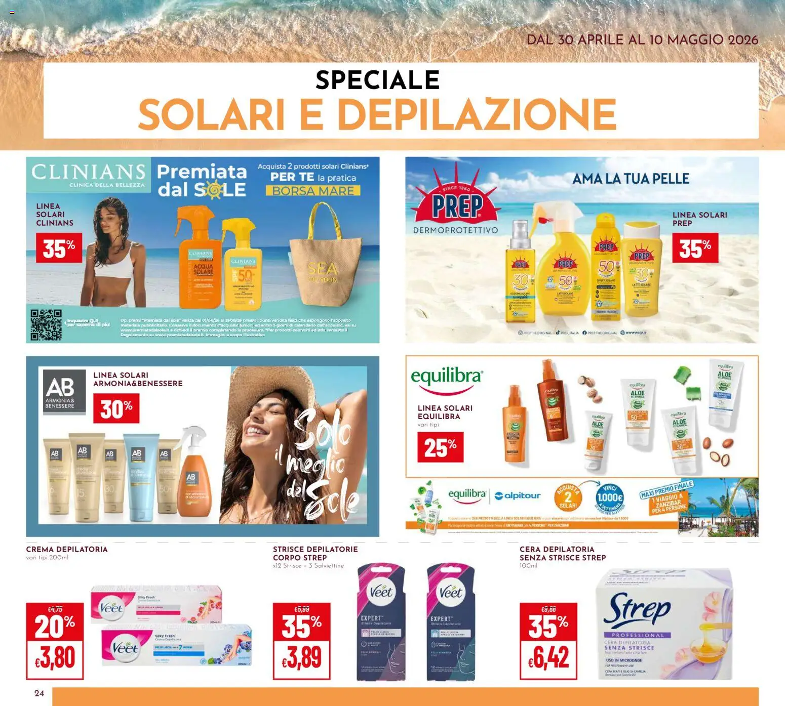 Volantino Pan del 30.04.2026 | Pagina: 24 | Prodotti: Crema, Microonde, Latte, Borsa