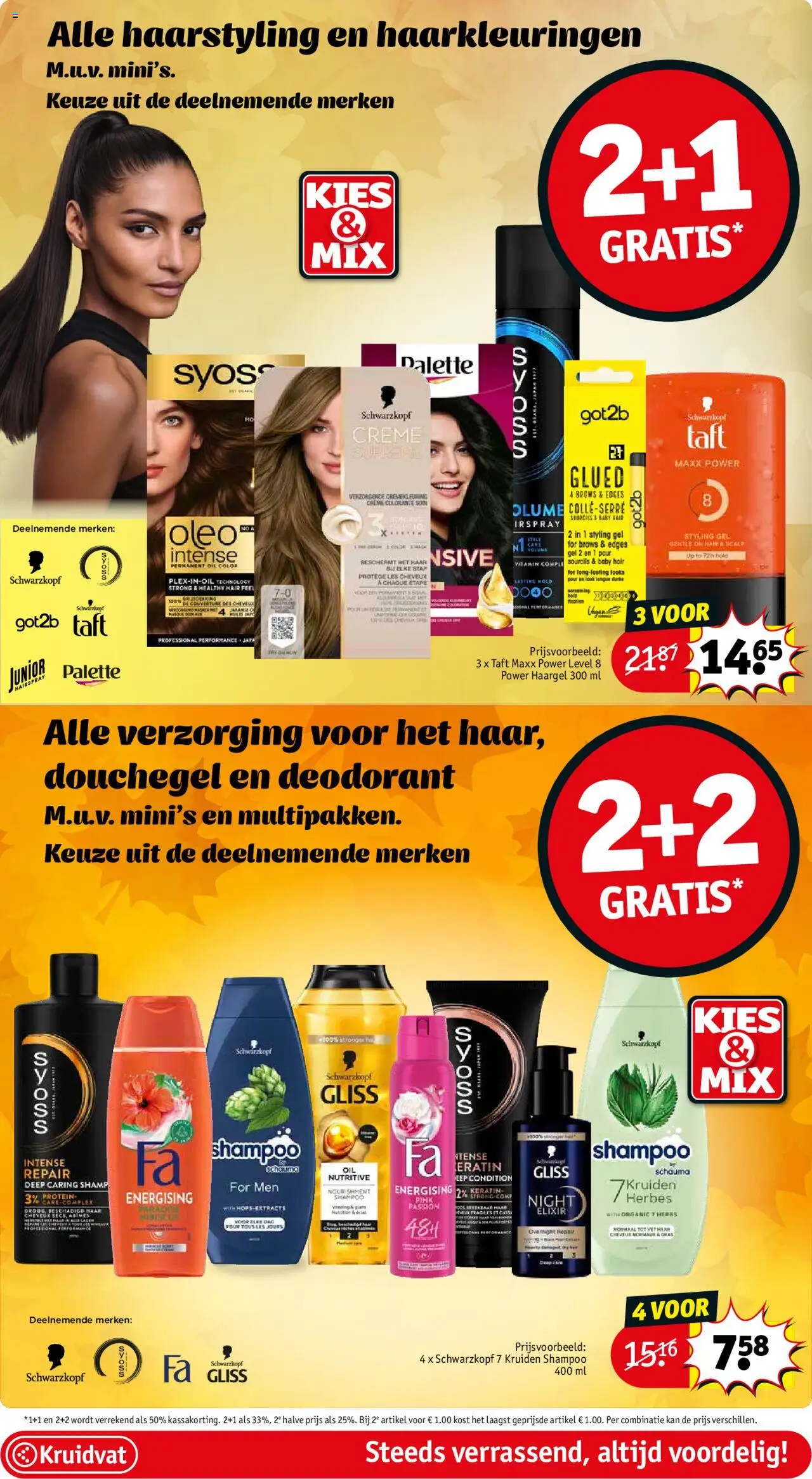 {H1} | Pagina: 4 | Producten: Shampoo, Conditioner, Deodorant, Haargel
