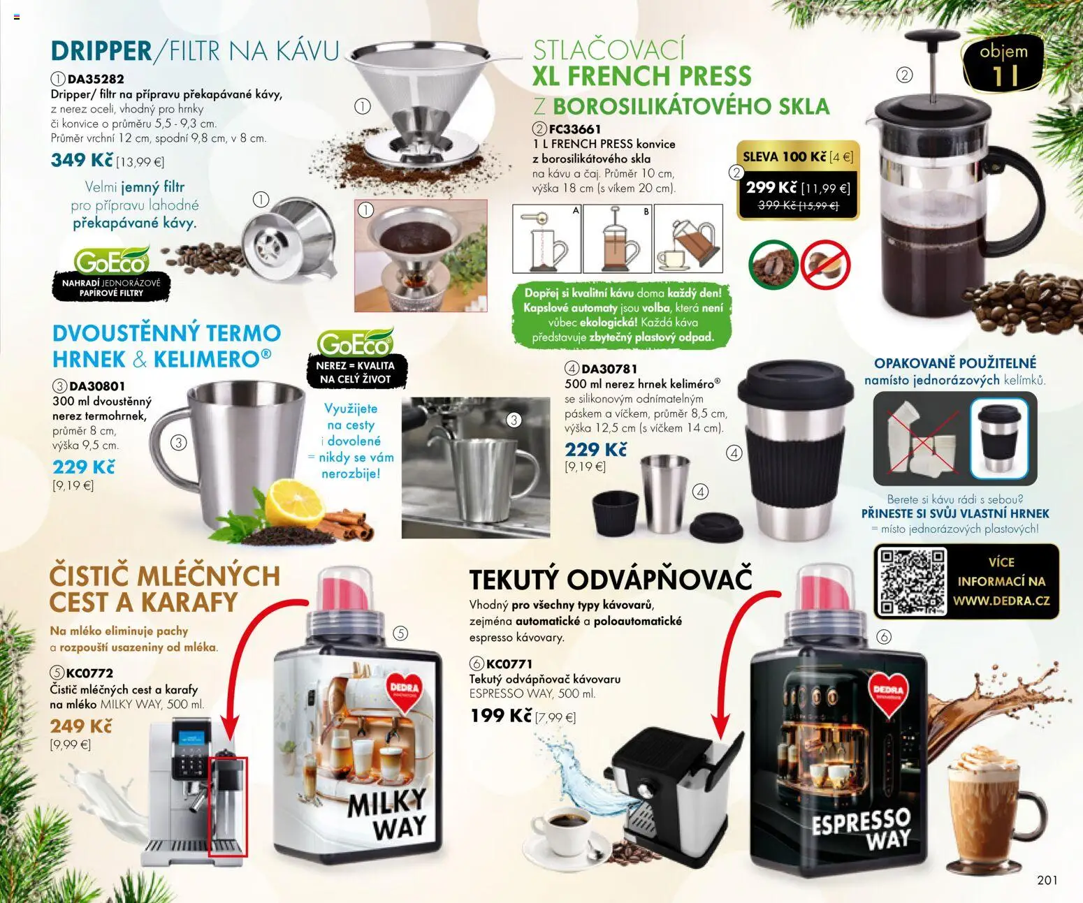 Nové Dedra akcie – leták je platný od 01.11.2025 | Strana: 101 | Produkty: Káva