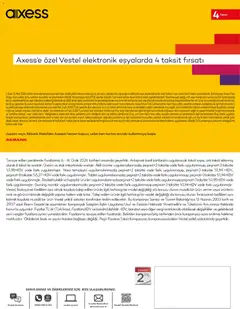 01.01.2026 tarihinden itibaren geçerli olan Vestel kataloğu önizlemesi | Sayfa: 13