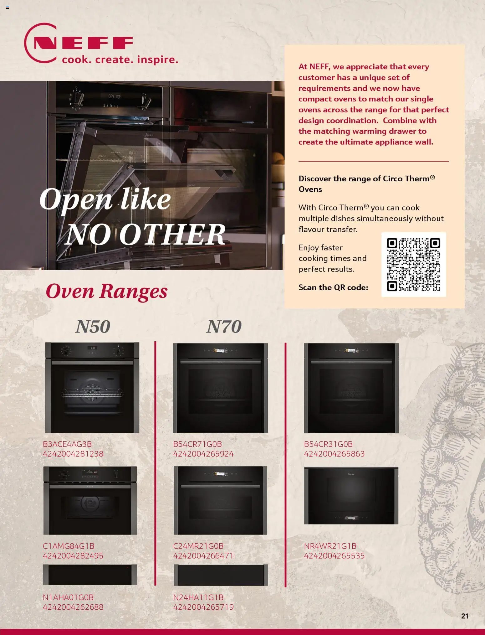 {H1} | Page: 21 | Products: Oven