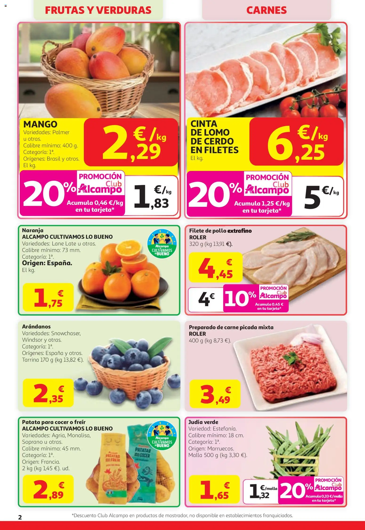 Alcampo SST Catalán │ válido desde el 12.03.2026 | Página: 2 | Productos: Cerdo, Ρούτερ, Filete
