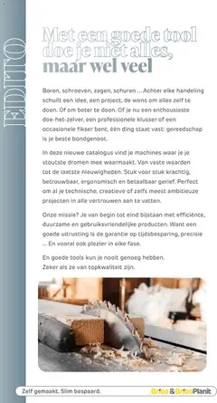 Brico Plan-it - Powertools-catalogus - Voorbeeld van een folder van Brico Plan-it, geldig van 27.05.2025 | Pagina: 2