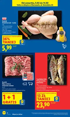 Pogląd oferty "Rzeźnik Mięso mielone wieprzowo-wołowe, 400 g" - ważna od 05.02.2026 | Strona: 4