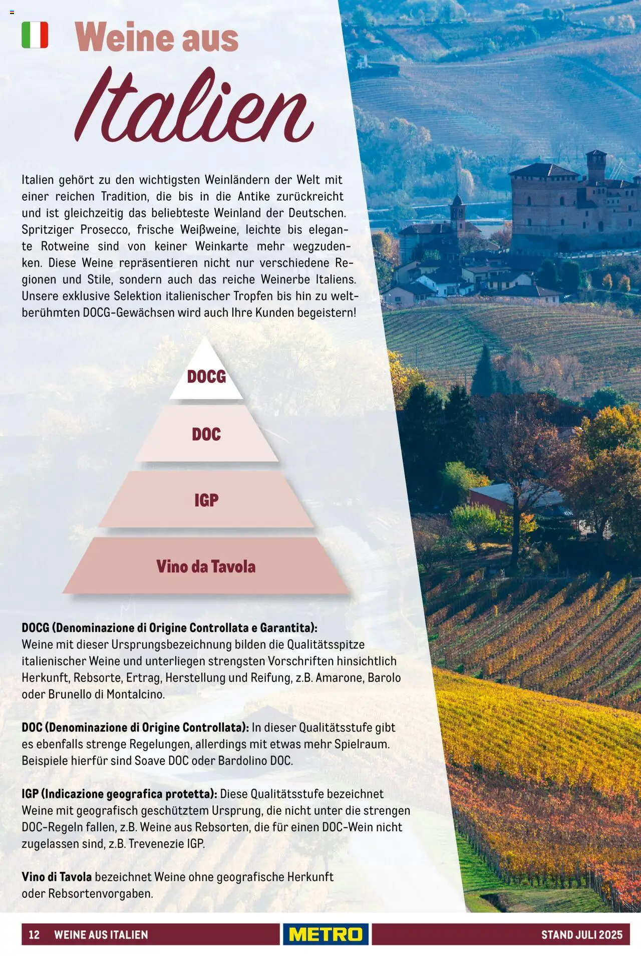 Metro - Hauswein Katalog - gültig ab dem 01.07.2025 | Seite: 12
