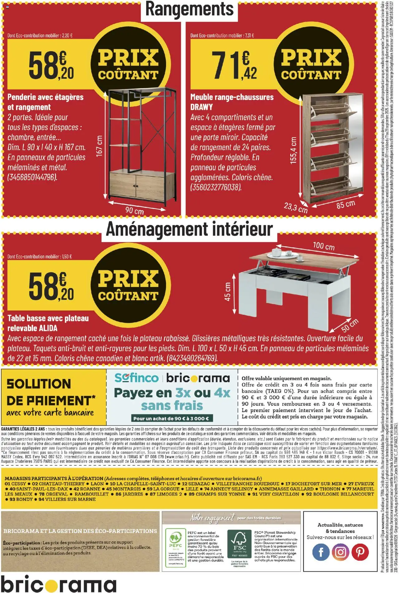  | Page: 6 | Produits: Meuble, Plateau, Porte, Table