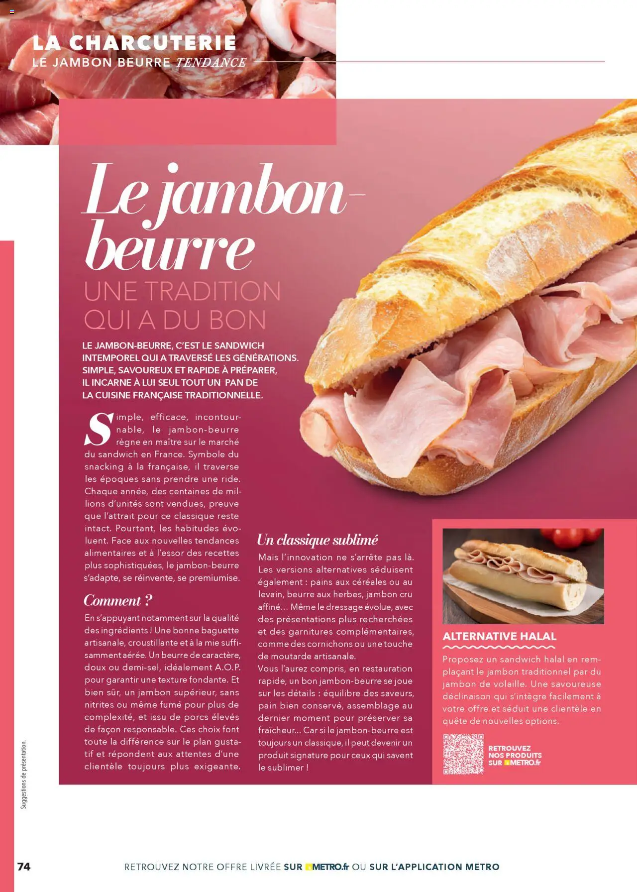  | Page: 74 | Produits: Jambon Cru, Beurre, Pain, Céréales