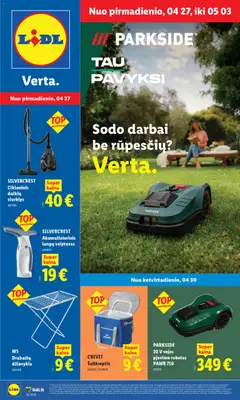 LIDL leidinys galioja nuo 27.04.2026