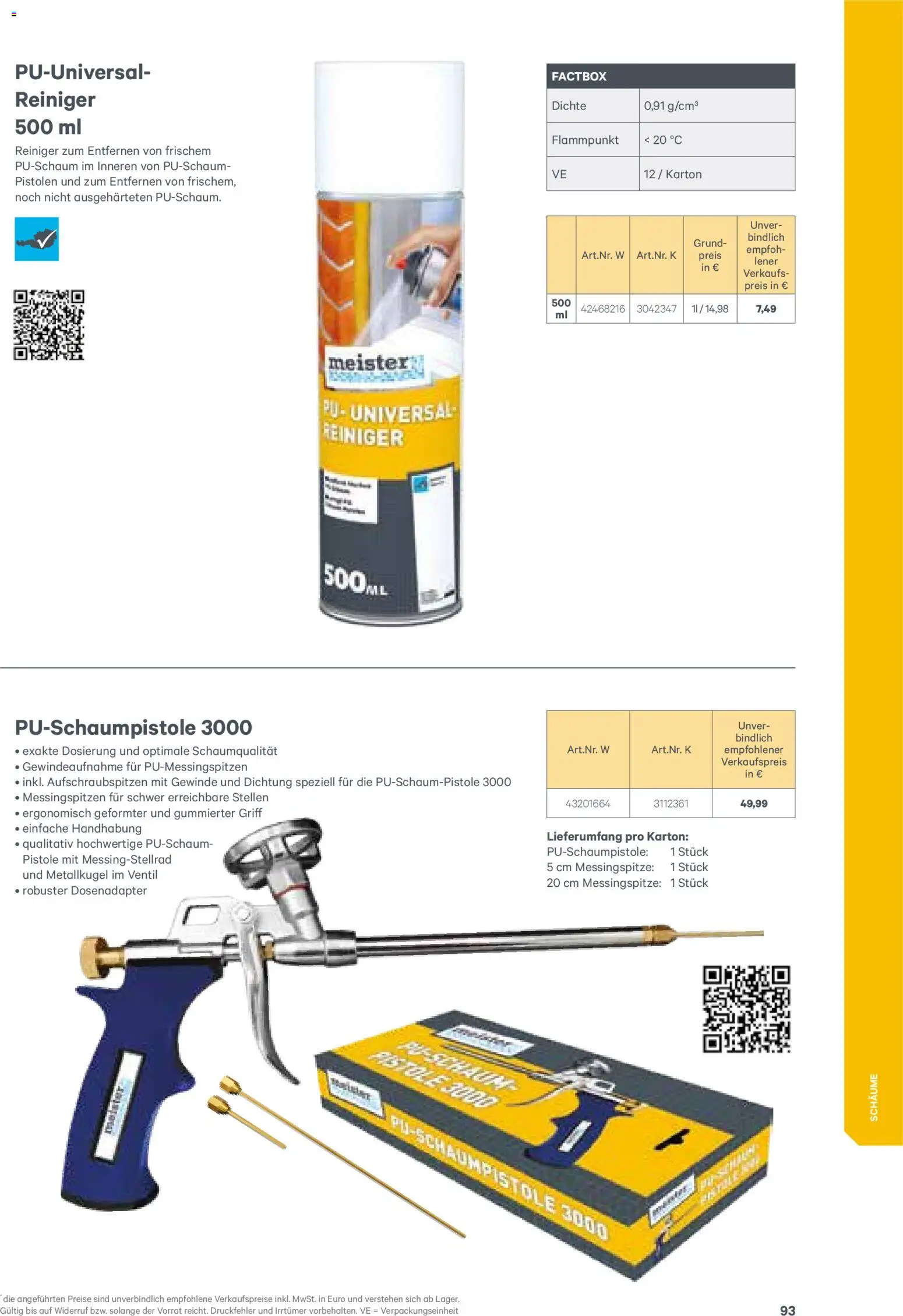Lagerhaus  Meister Katalog 2026 gültig ab 02.01.2026 | Seite: 93