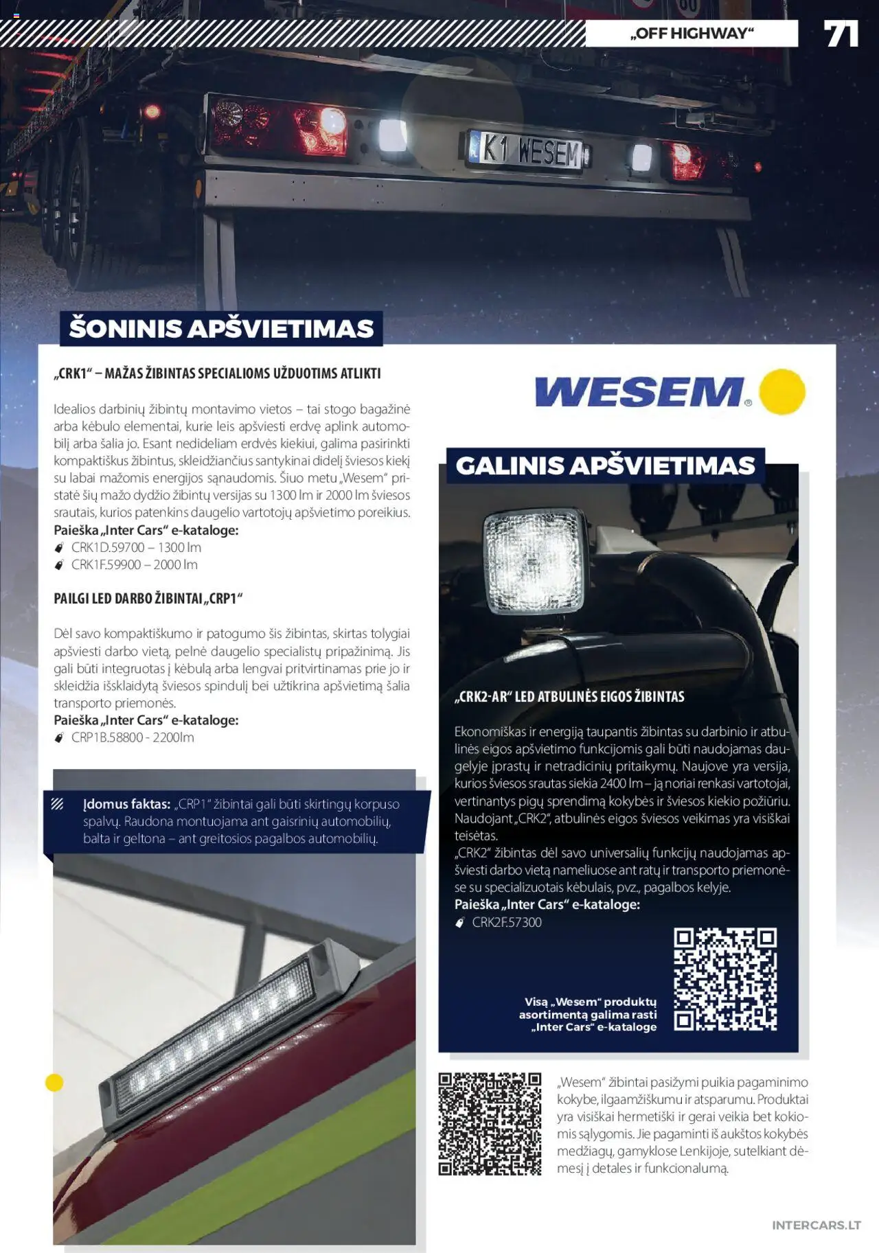Inter Cars leidinys - InterTRUCK Nr. 23│galioja nuo 12.04.2025 | Puslapis: 73