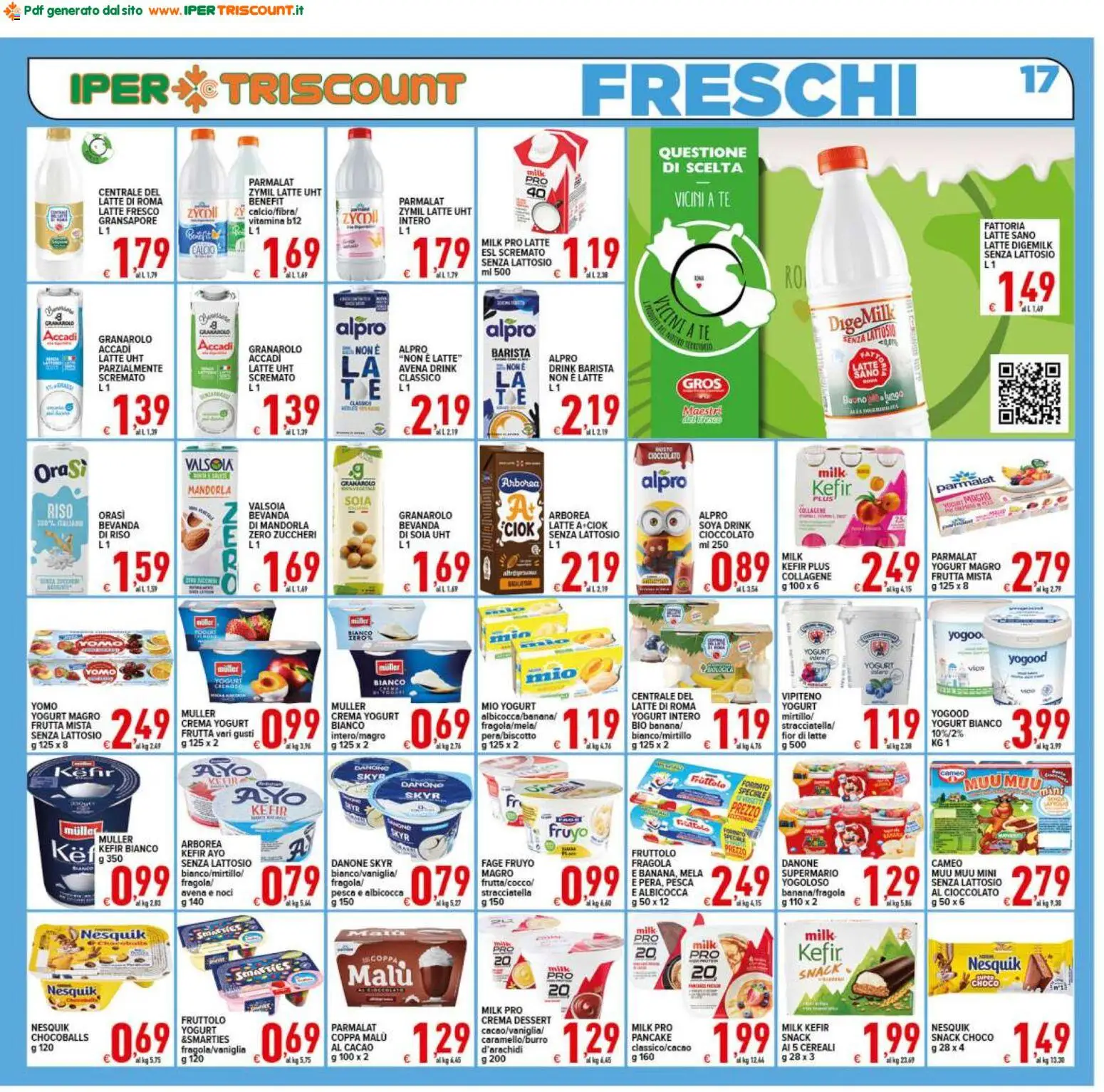 Volantino Ipertriscount del 25.02.2026 | Pagina: 17 | Prodotti: Cioccolato, Riso, Tè, Cacao