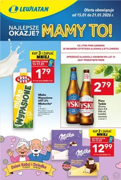 Pogląd oferty "Lewiatan gazetka" - ważna od 15.01.2026