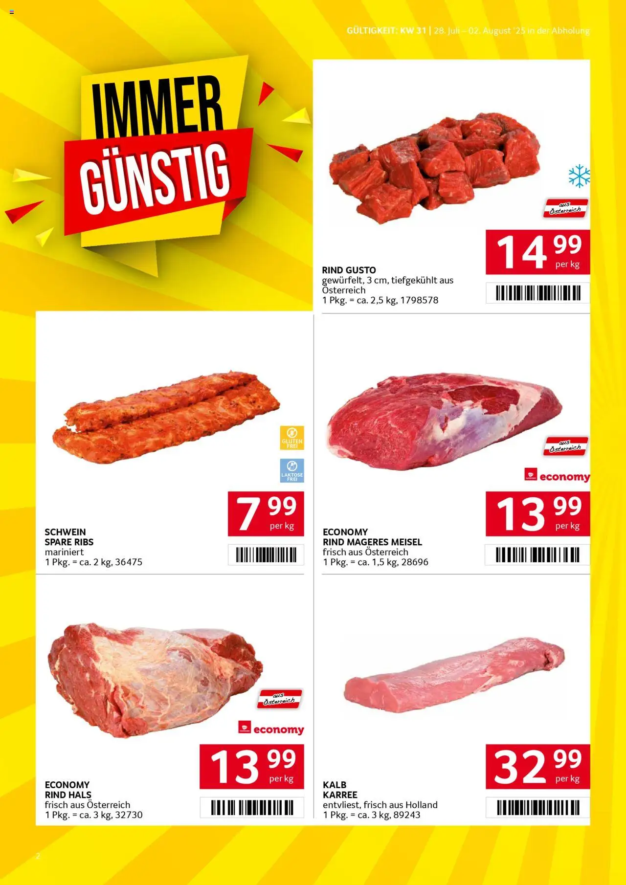 Transgourmet Flugblatt gültig ab 27.07.2025 | Seite: 2