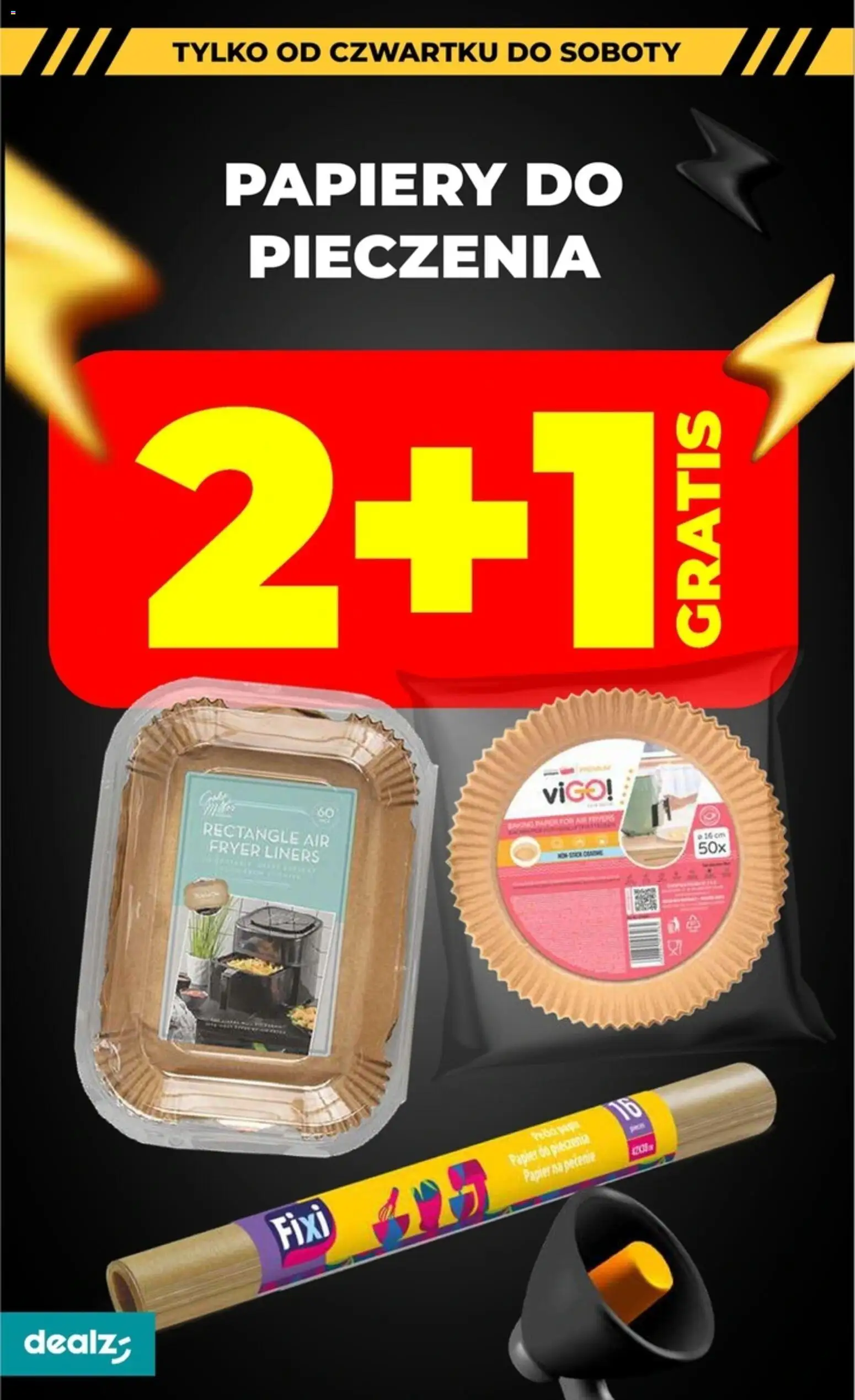 Dealz Black Friday od 27.11.2025 | Strona: 12 | Produkty: Papier do pieczenia