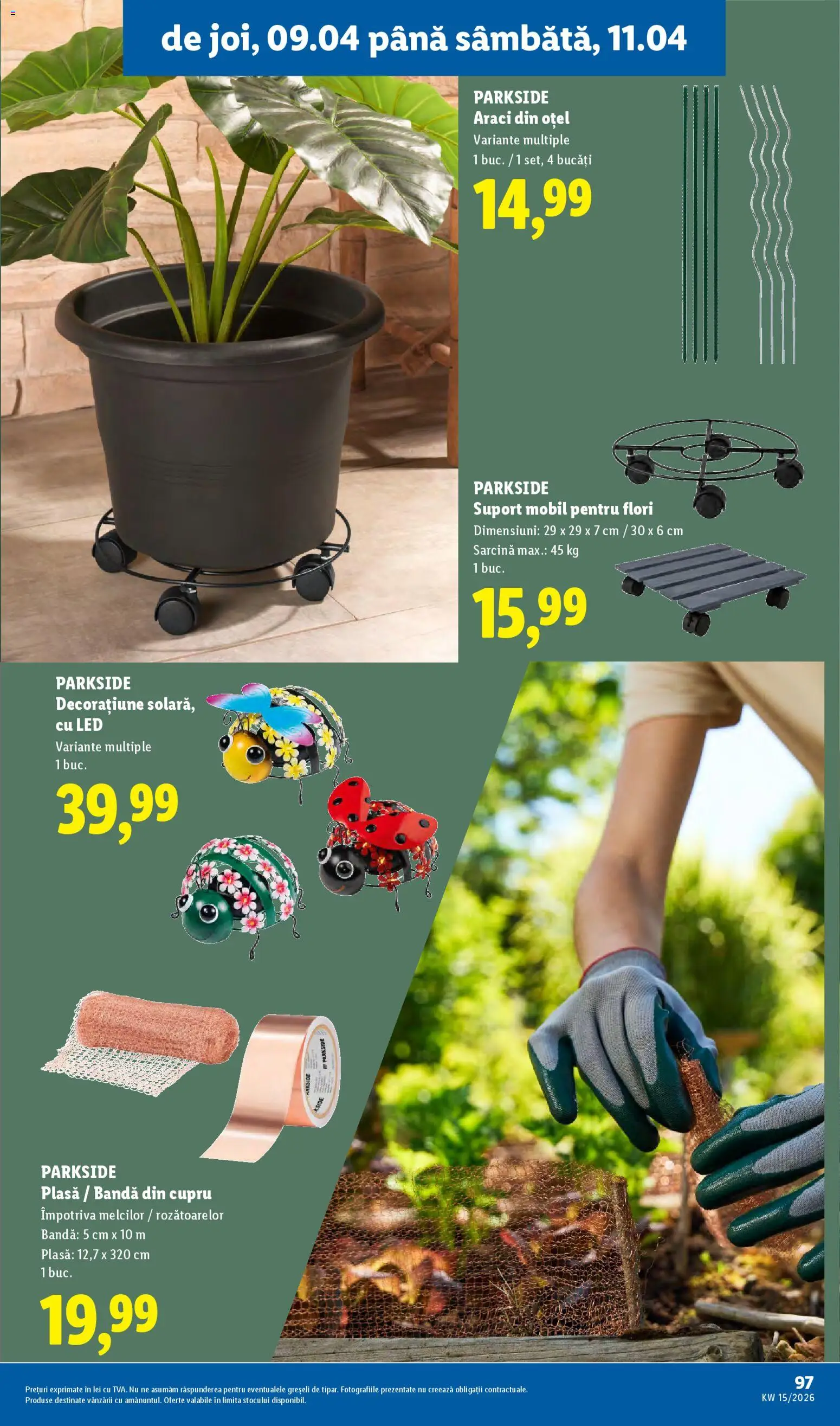 Noul catalog Lidl – valabil de la 06.04.2026 | Pagină: 97 | Produse: Babak