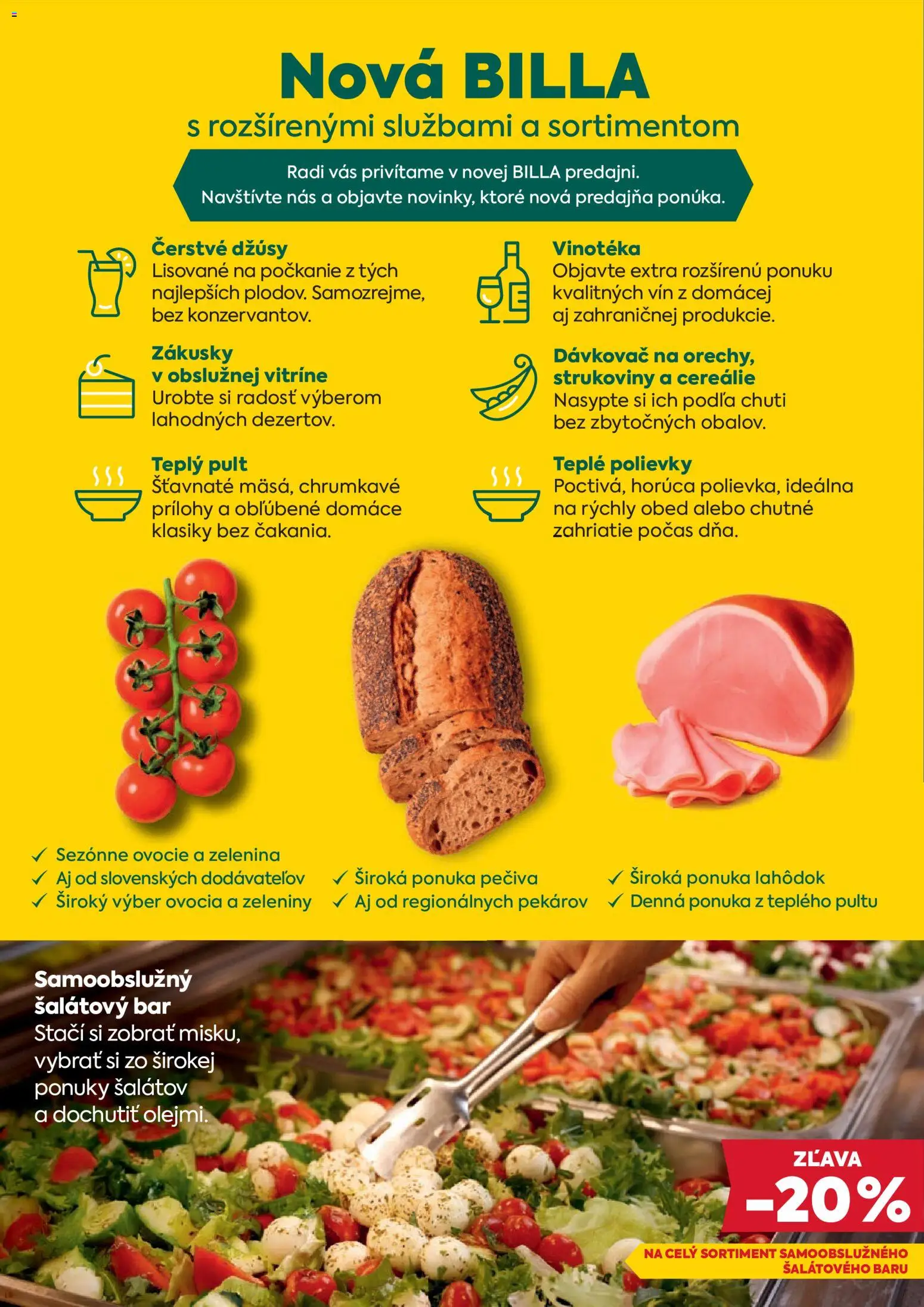 Nové Billa akcie – leták je platný od 10.12.2025 | Strana: 2 | Produkty: Cereálie, Vinotéka, Ovocie