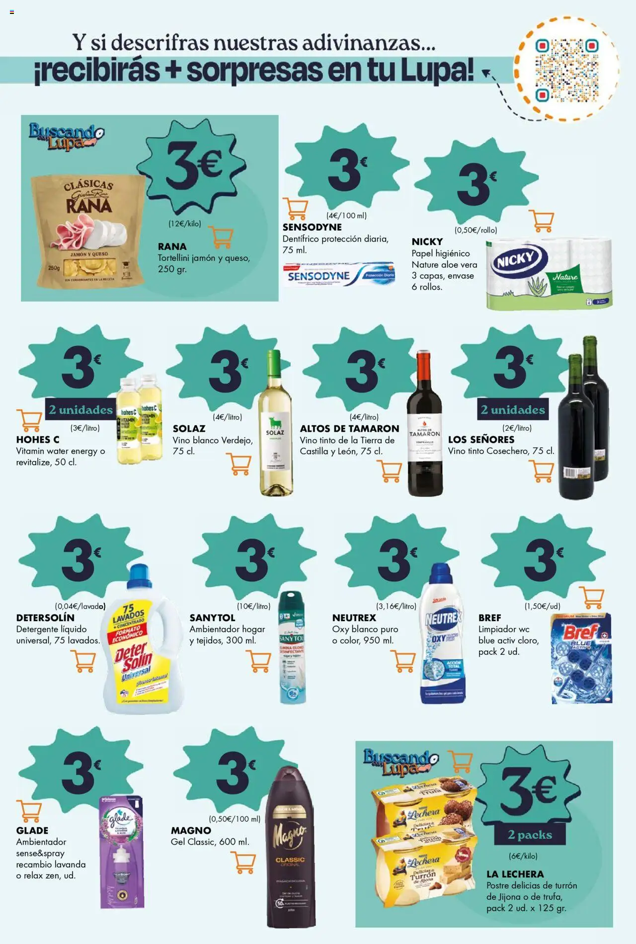 Lupa Supermercados folleto │ válido desde el 16.10.2025 | Página: 7 | Productos: Detergente, Queso, Jamón, Vino