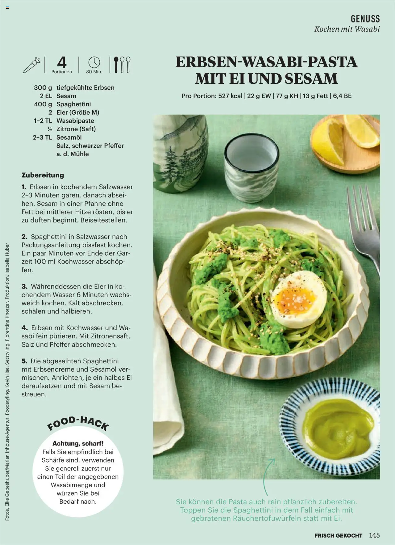 Billa Frisch Gekocht gültig ab 01.09.2025 | Seite: 143 | Produkte: Pasta, Salz, Zitrone, Mühle
