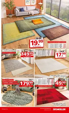 Segmüller Highlight Angebote ab 31.01.2026 gültig | Seite: 17 | Produkte: Teppich