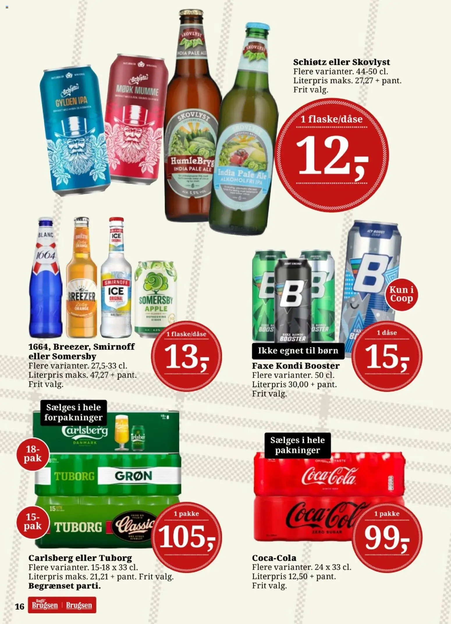 Dagli'Brugsen tilbudsavis – gyldig fra 10.04.2026 | Side: 18 | Produkter: Faxe Kondi