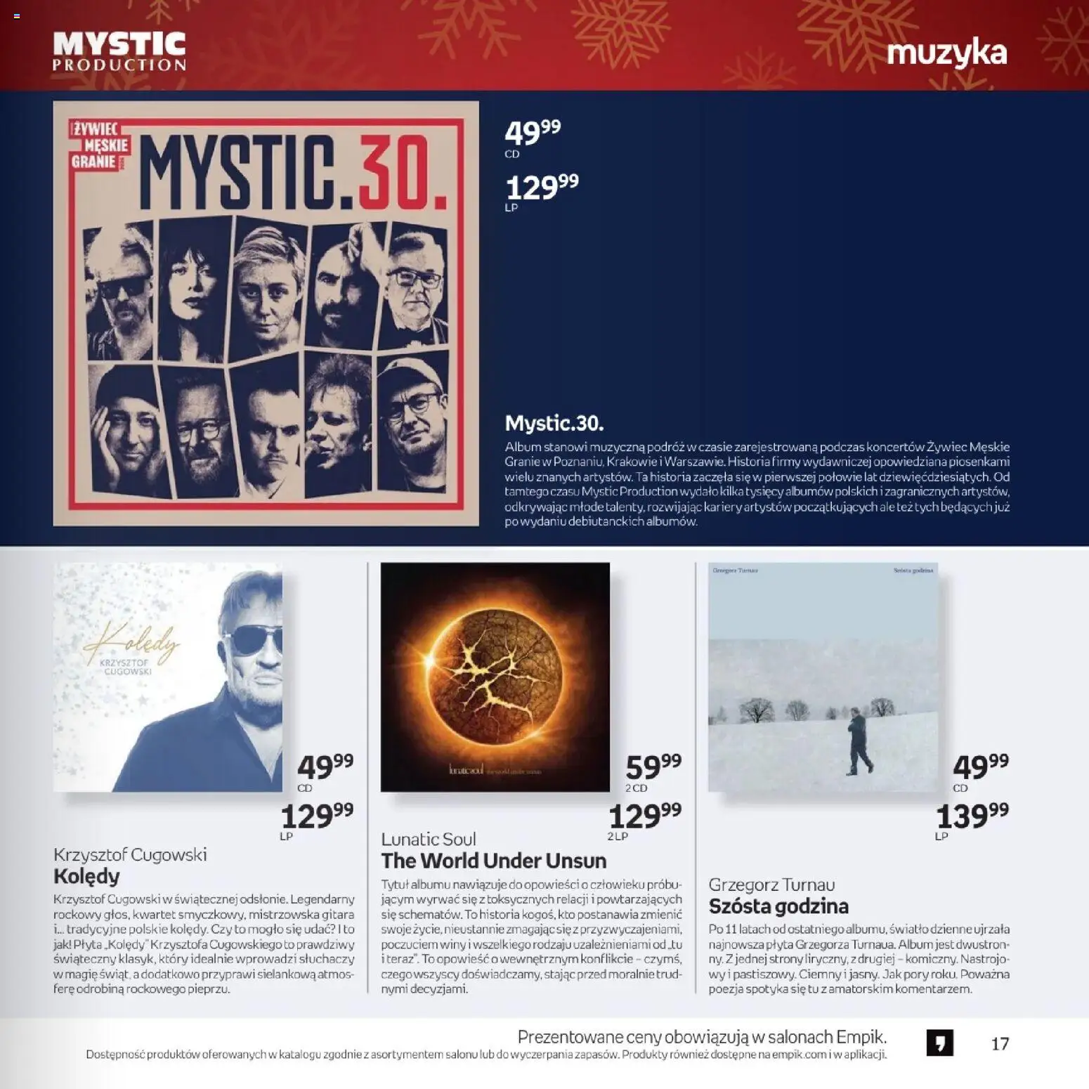 Empik promocje - Xmas Muzyka od 26.11.2025 | Strona: 17