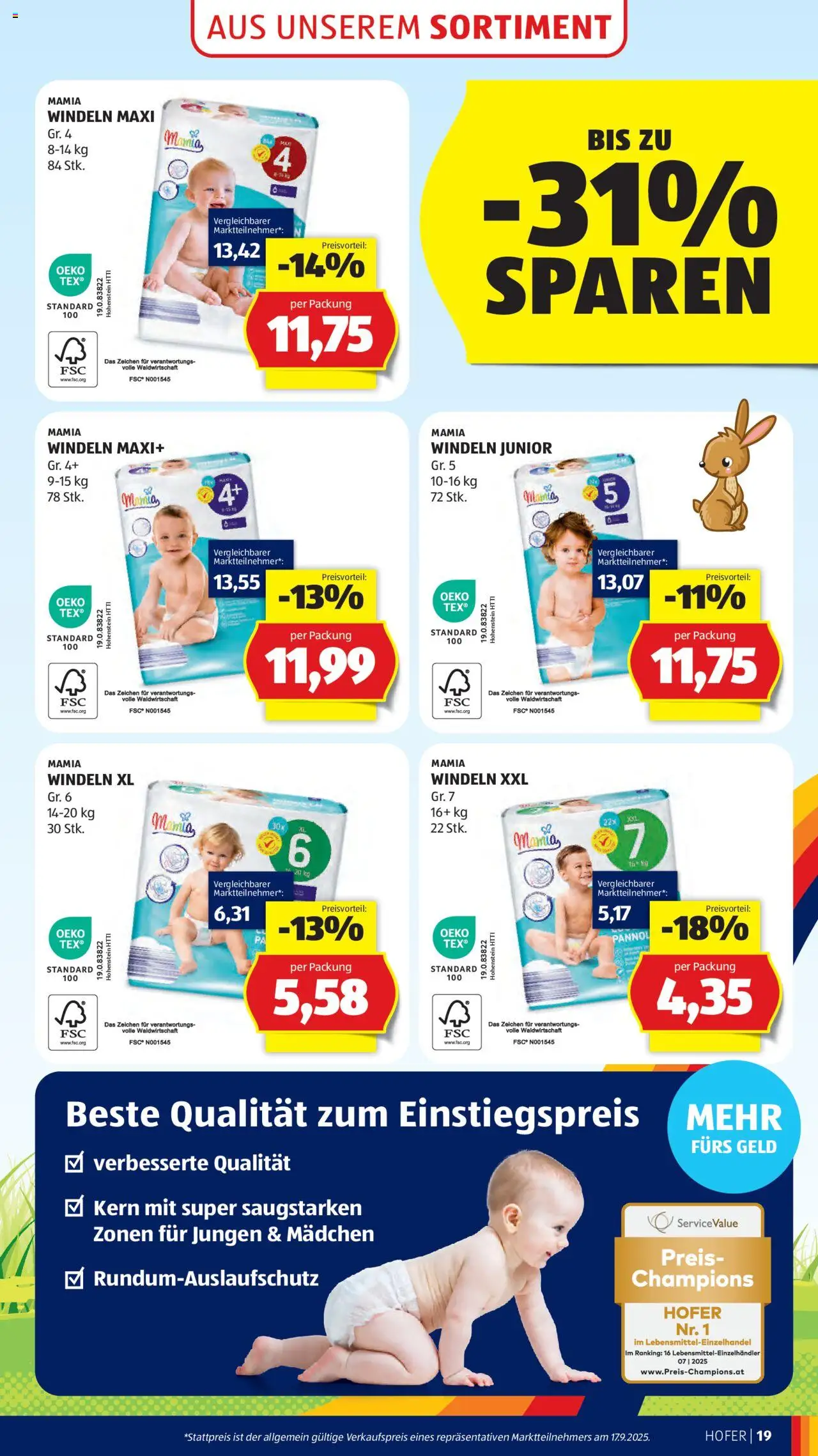 Hofer Flugblatt gültig ab 03.10.2025 | Seite: 21