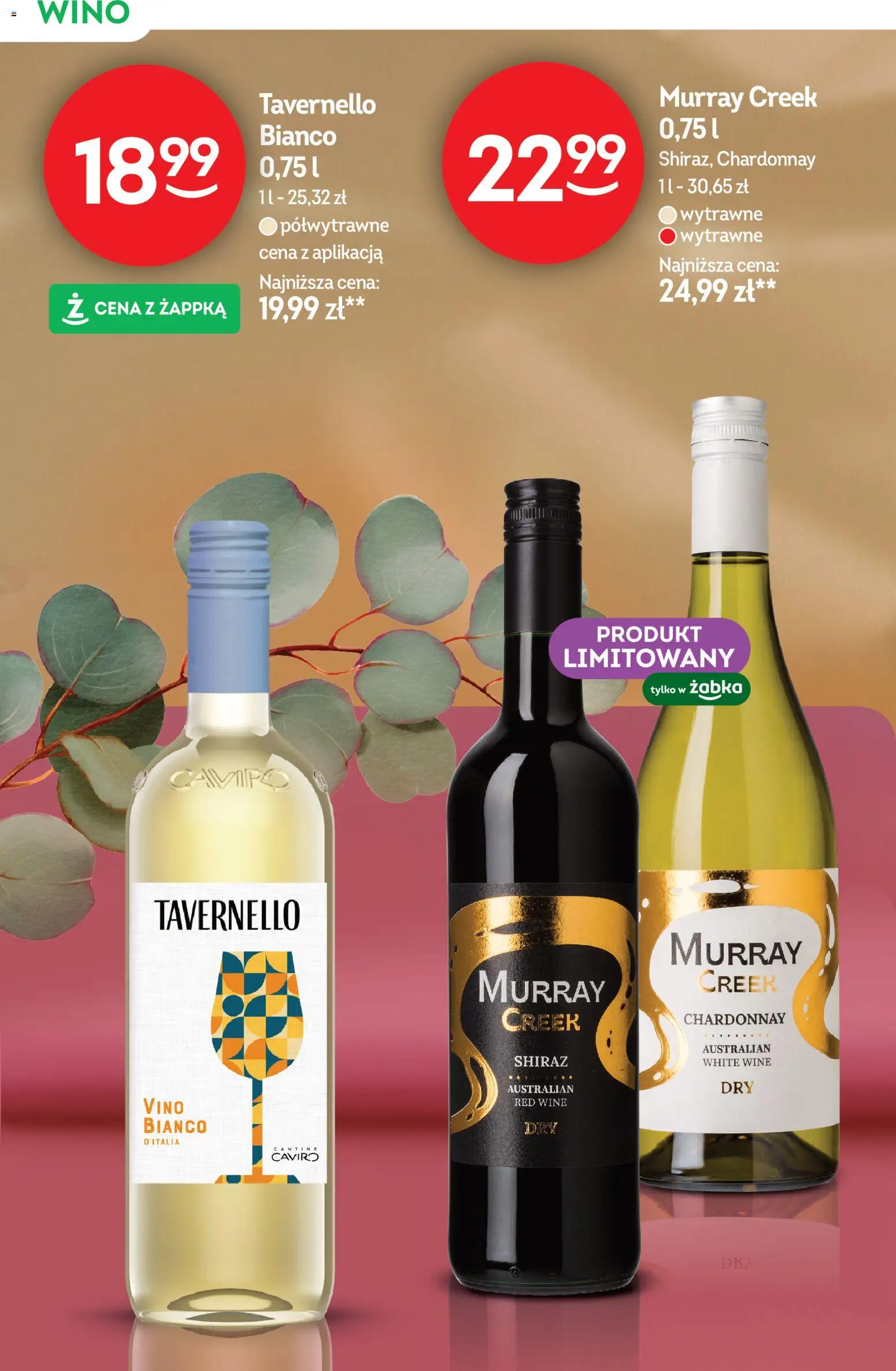 Żabka gazetka - Katalog win od 18.03.2026 | Strona: 10 | Produkty: Chardonnay, Wino