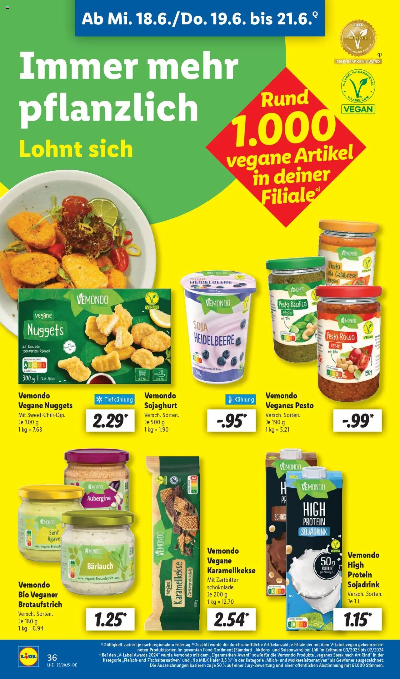 Lidl Prospekt 	 - gültig ab dem 16.06.2025 | Seite: 52 | Produkte: Aubergine, Steak