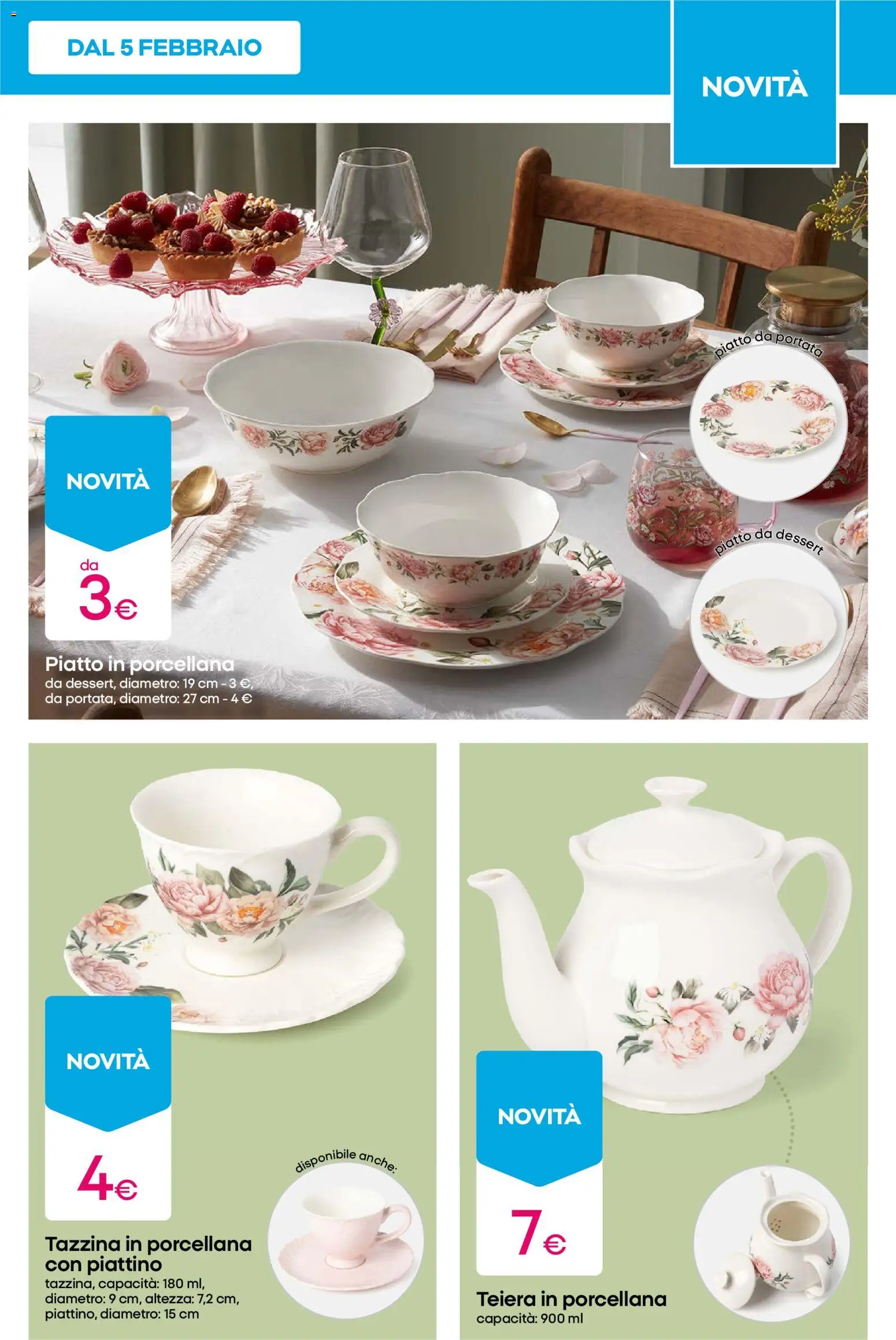 Volantino Pepco del 12.02.2026 | Pagina: 13 | Prodotti: Piatto, Tazzina