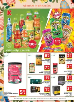 AIBE leidinys galioja nuo 19.03.2026 | Puslapis: 20 | Prekių: Tirpioji kava, Kava, Sultys, Arbata