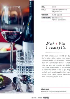 Forhåndsvisning av Jacobs Kurskatalogen  gyldig fra 25.03.2026 | Side: 33 | Produkter: Strešni kovćek