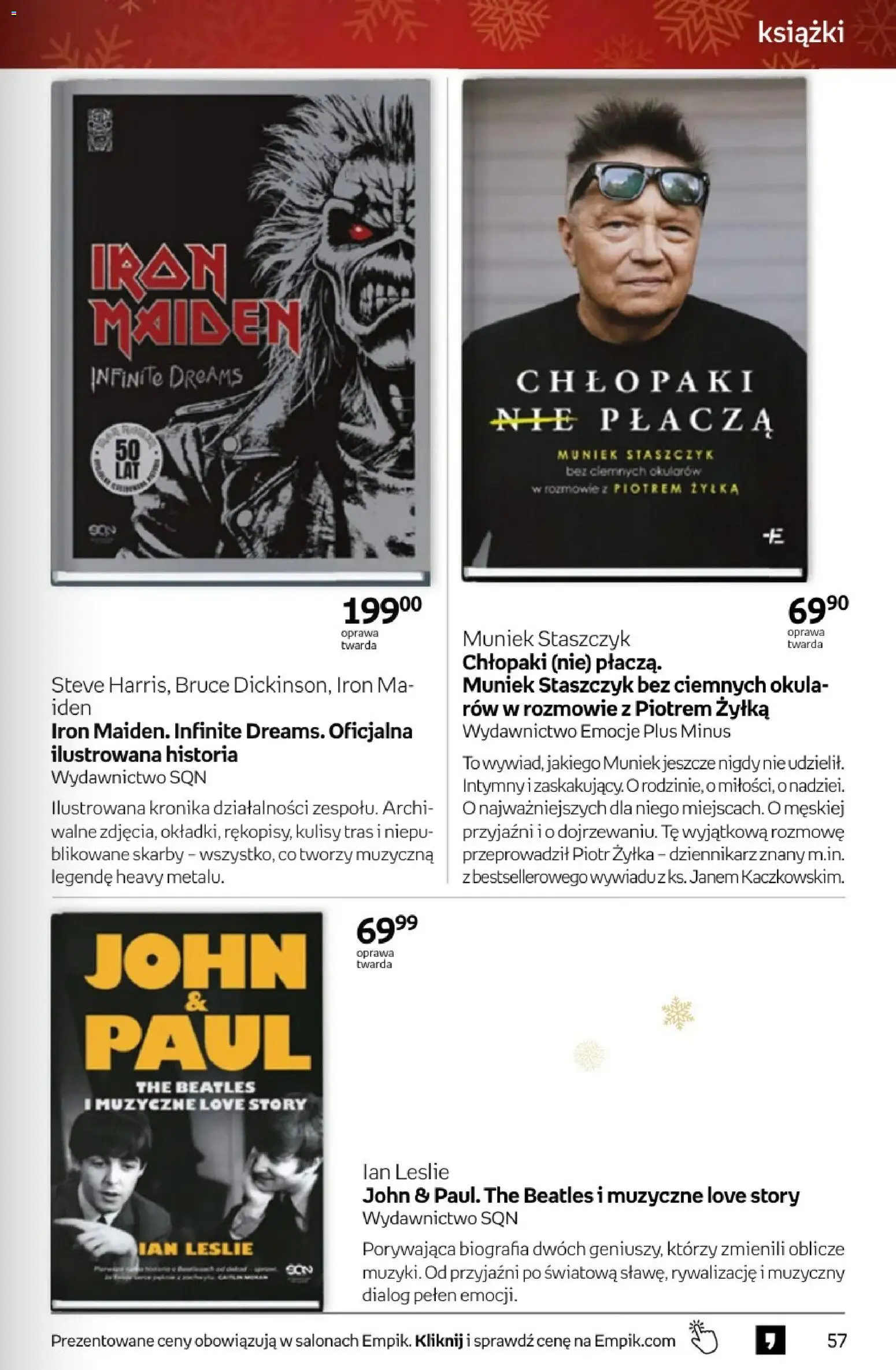 Empik promocje - Tom kultury Książki od 10.12.2025 | Strona: 57 | Produkty: Książki